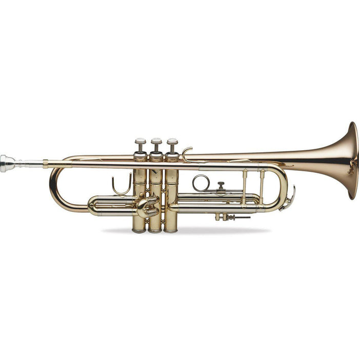 Stagg Levantetr Professional Bb Trompet, Bell og Leadpipe i Gold Brass