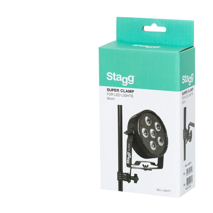 Stagg Lighting Holder, With Clamp, Short