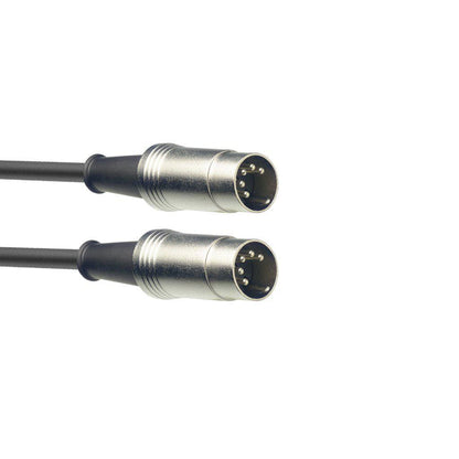 Stagg MIDI kabel, Din/Din (m/m) - metal stik