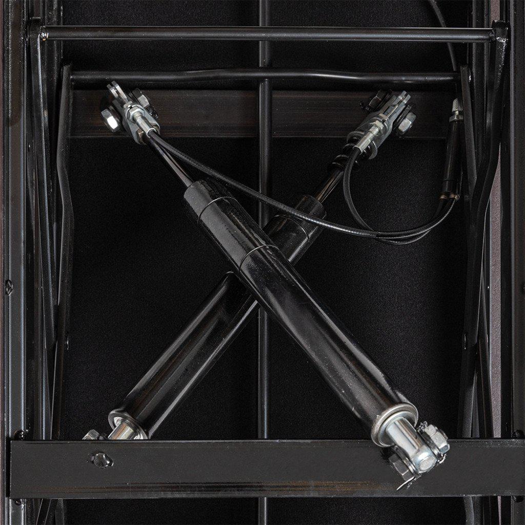 Stagg PBH 390 hydraulisk klaverbænk med fløjlssæde