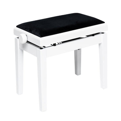 Stagg PBH 390 hydraulisk klaverbænk med fløjlssæde