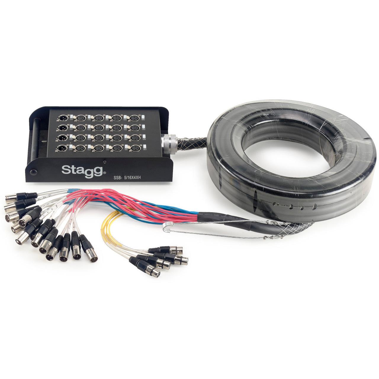 Stagg S-Series Stagebox - 16X Xlr F Inputs/ 4X Xlr M Outputs - 5m