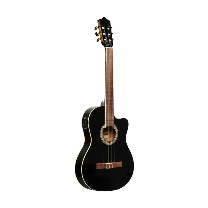 Stagg SCL60-TCE Klassisk guitar med Preamp - Black