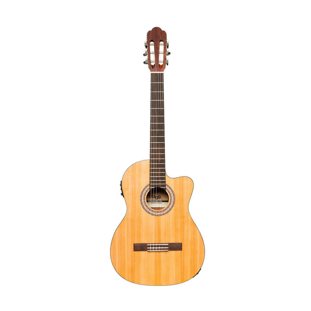 Stagg SCL70-TCE Classical Guitar with Preamp - Natural 