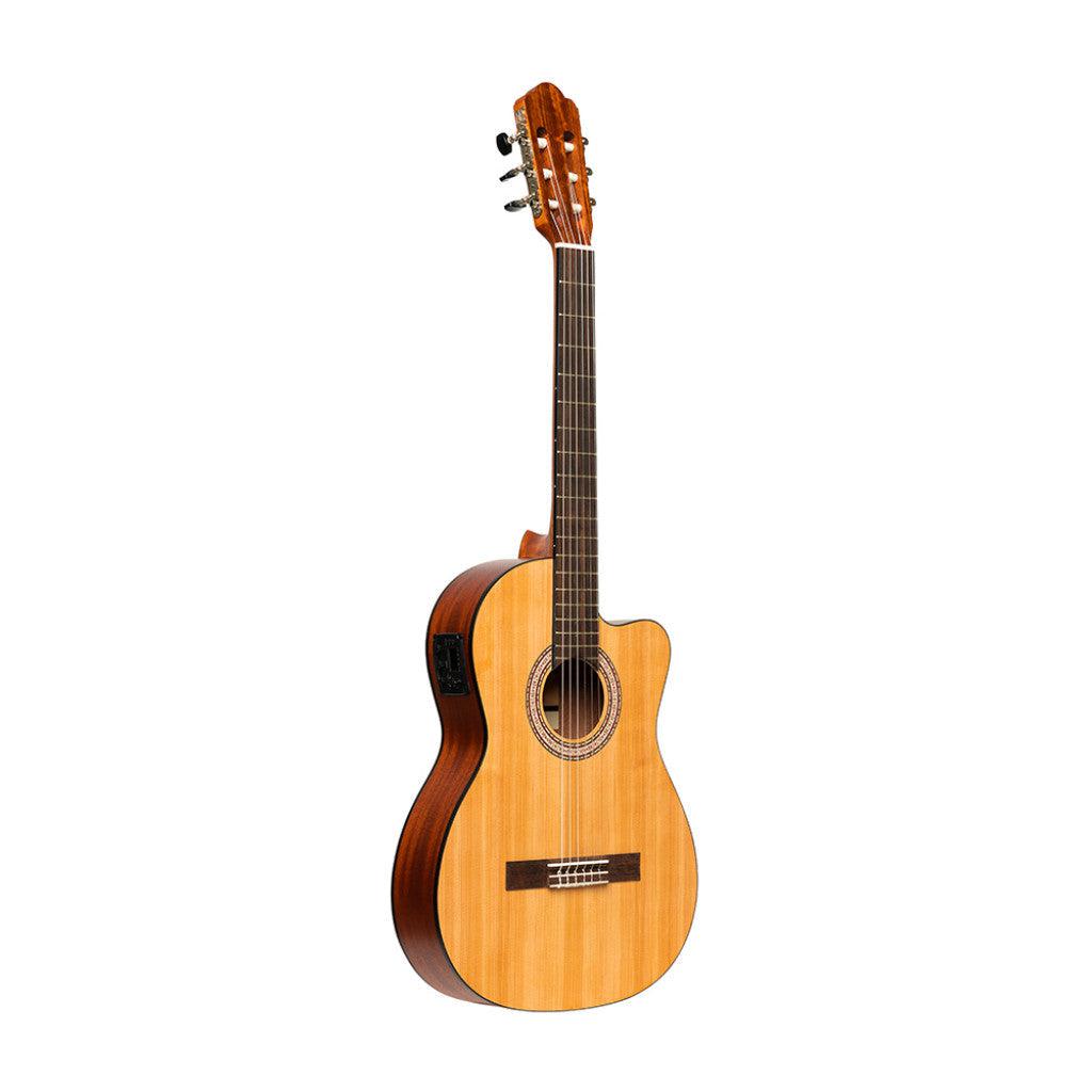 Stagg SCL70-TCE Classical Guitar with Preamp - Natural 