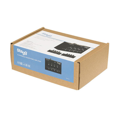 Stagg SHA-4 4-channel stereo headphone amplifier