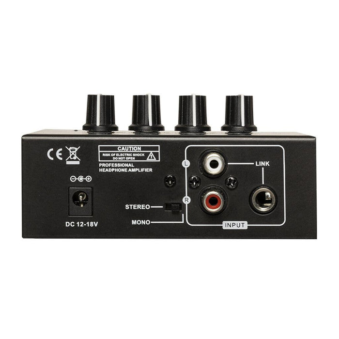 Stagg SHA-4 4-kanals stereo hovedtelefon forstærker