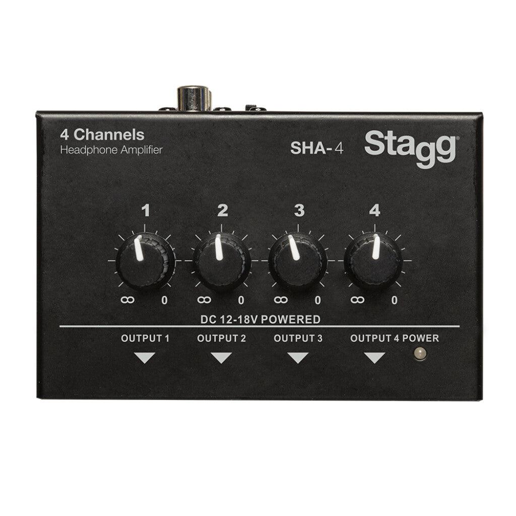 Stagg SHA-4 4-channel stereo headphone amplifier