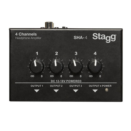 Stagg SHA-4 4-channel stereo headphone amplifier