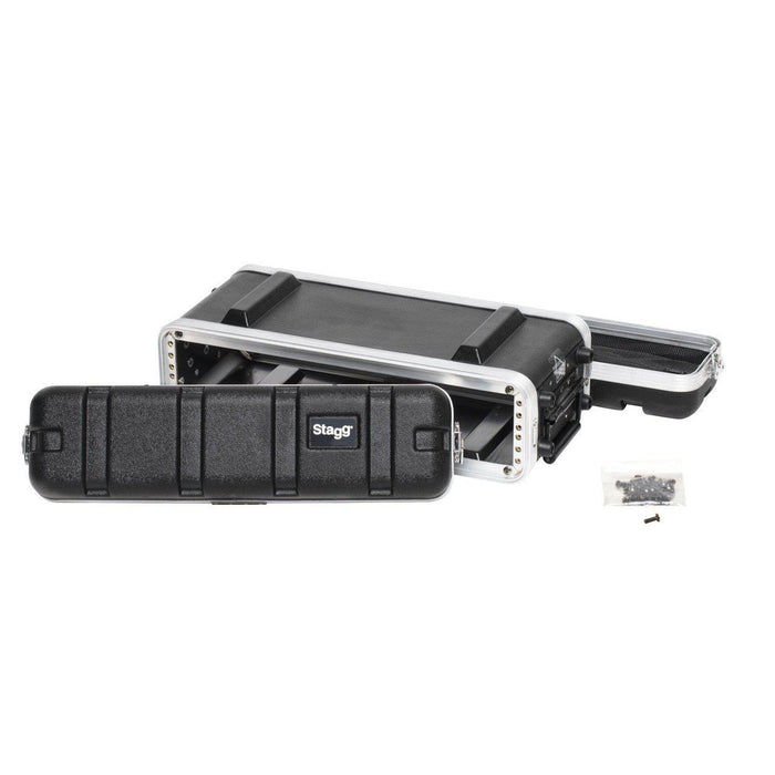 Stagg Shallow ABS rackcase 2-unit