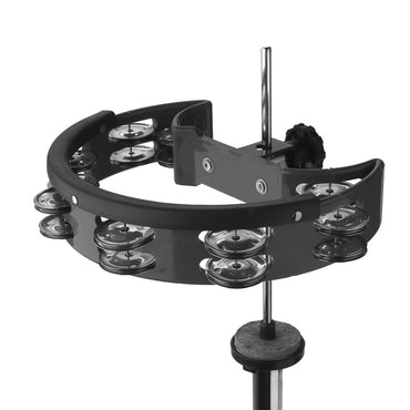 Stagg half moon hi-hat tambourine in plastic - 16 bells