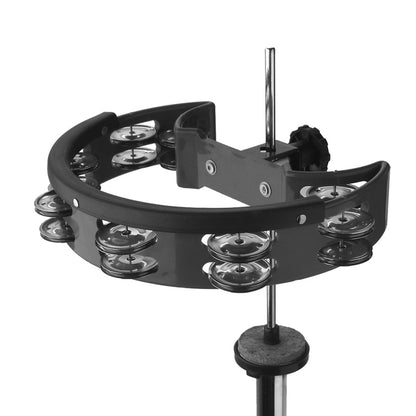 Stagg half moon hi-hat tambourine in plastic - 16 bells