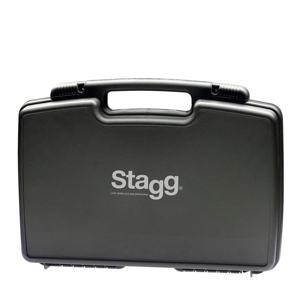Stagg UHF True Diversity 2-Channel Handheld Microphone Wireless System