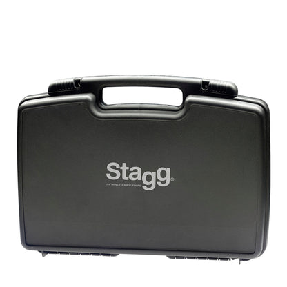 Stagg UHF True Diversity 2-Channel Handheld Microphone Wireless System