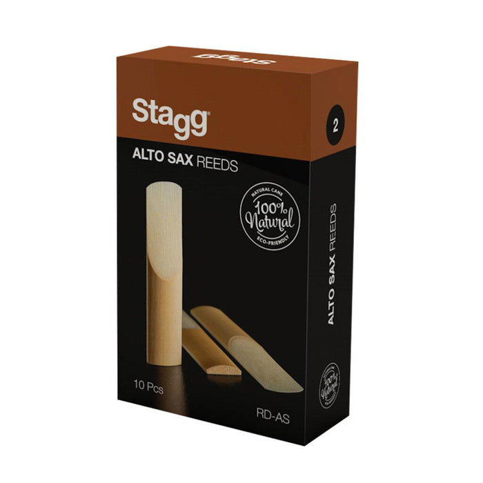 Stagg alt sax blade, æske á 10 stk