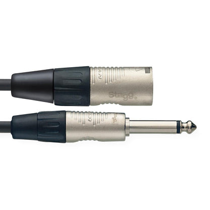 Stagg audio cable male XLR to mono jack cable