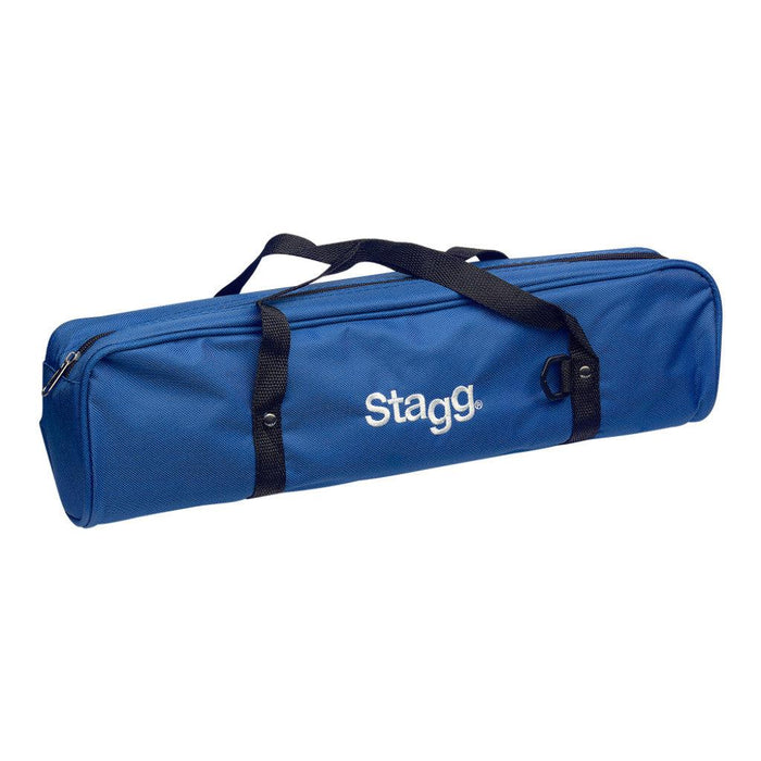 Stagg blå plastik Melodica med 32 tangenter og blå taske