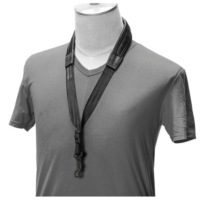 Stagg adjustable Saxophone strap in soft neoprene - black