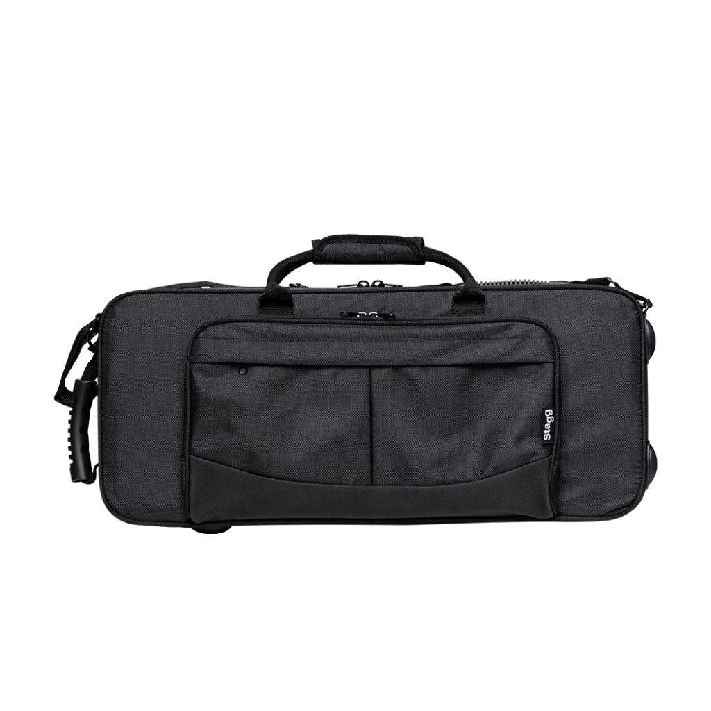 Stagg lightweight case for all saxophones, black