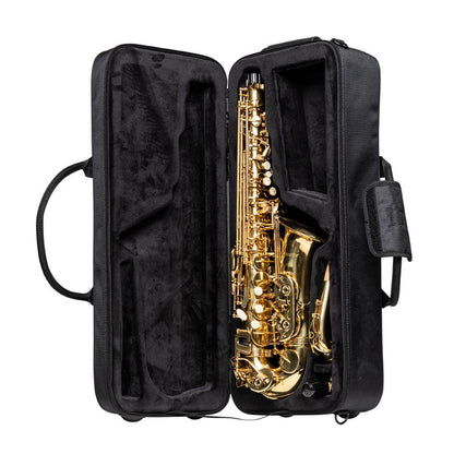 Stagg lightweight case for all saxophones, black