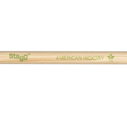 Stagg trommestikker i hickory 7A