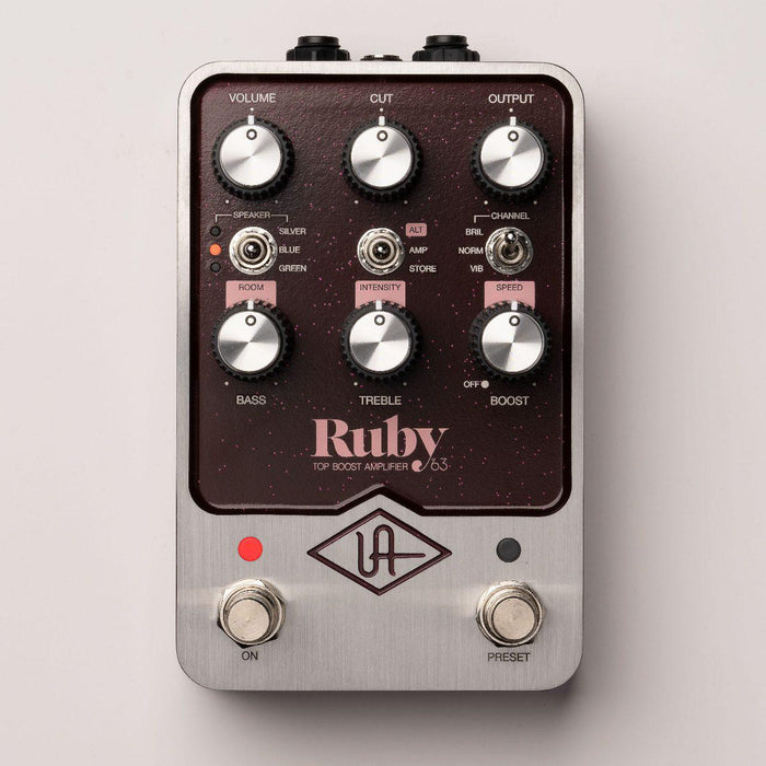Universal Audio UAFX Ruby ’63 Top Boost Amplifier