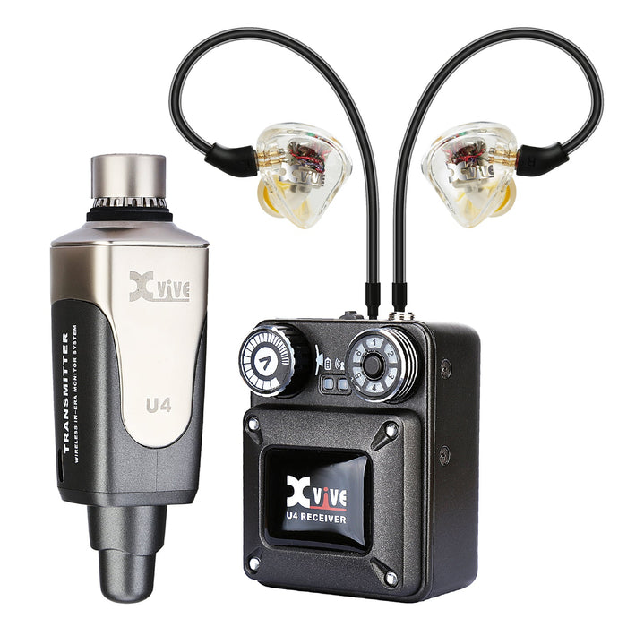 Xvive U4T9 - Digitalt In-Ear trådløst system incl. T9 In Ear hovedtelefoner