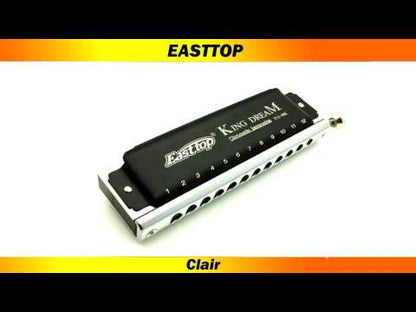 Easttop T12-48K King Dream Chromatic Harmonica - 12 hole
